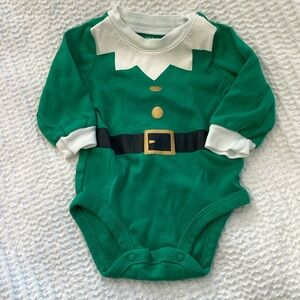 Elf onesie. Carters. 3 months.